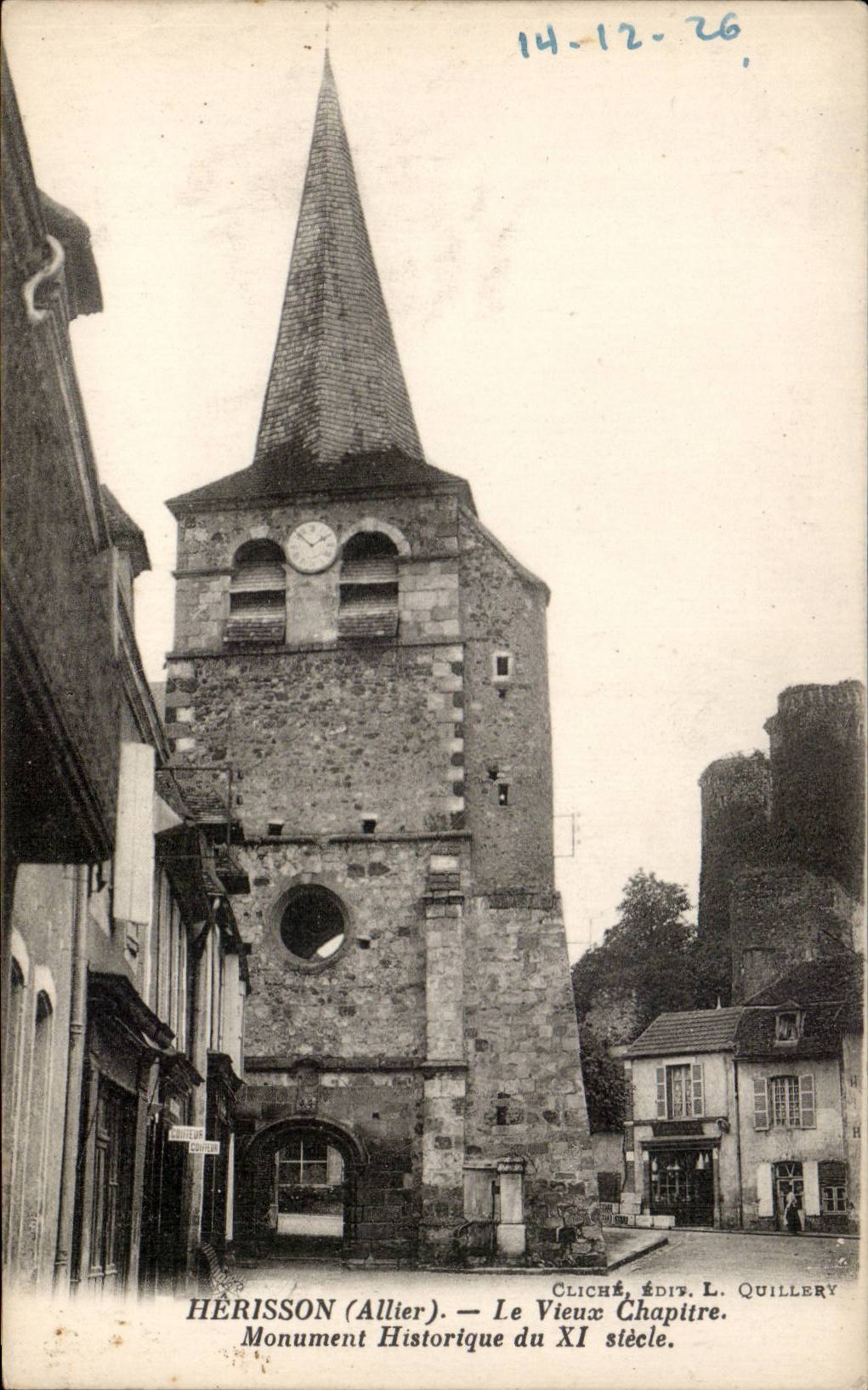 Hedgehog - the Old Chapter - CPA