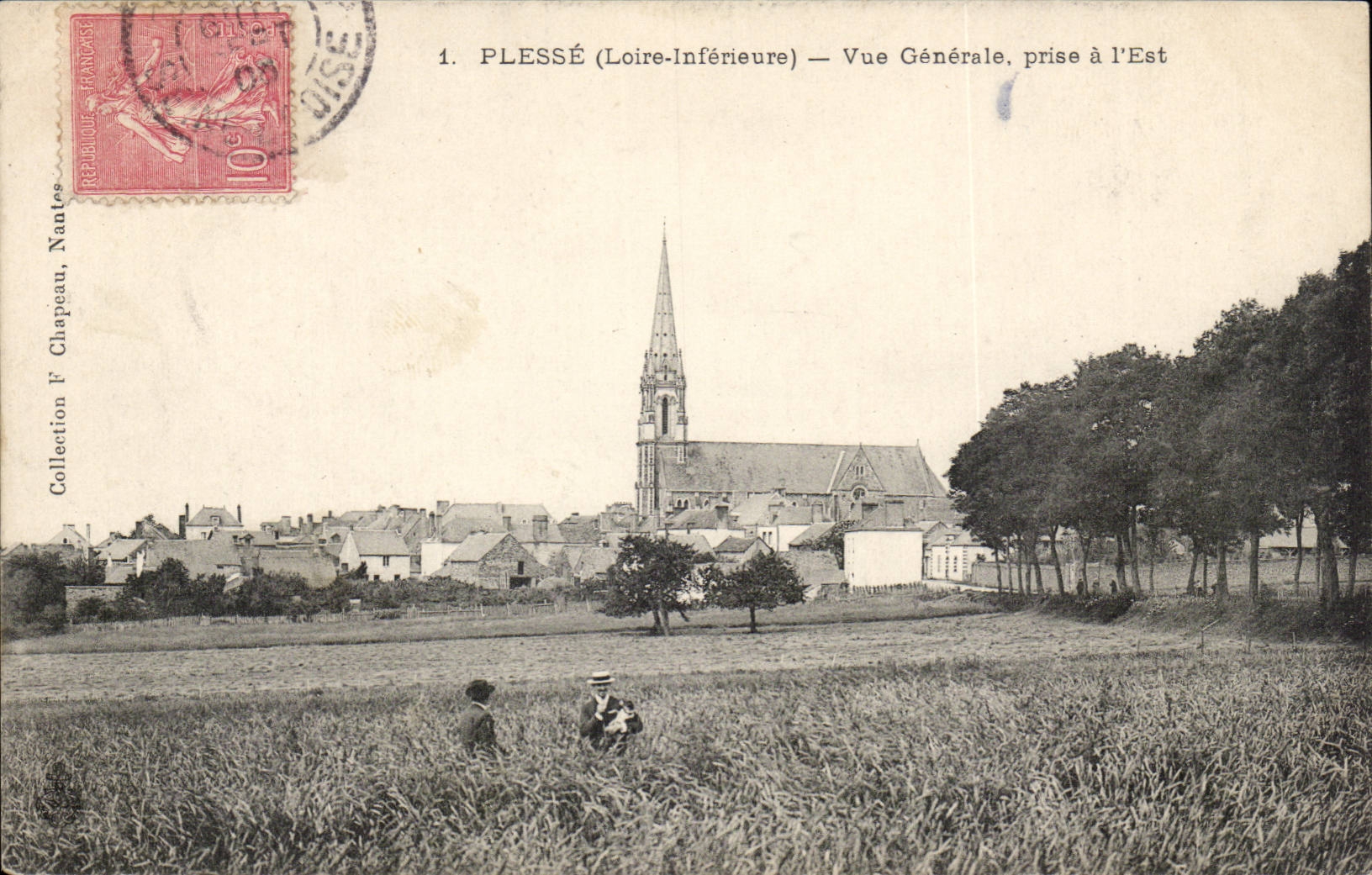 Pless - allgemeiner Fang des Anblicks vom Osten - CPA