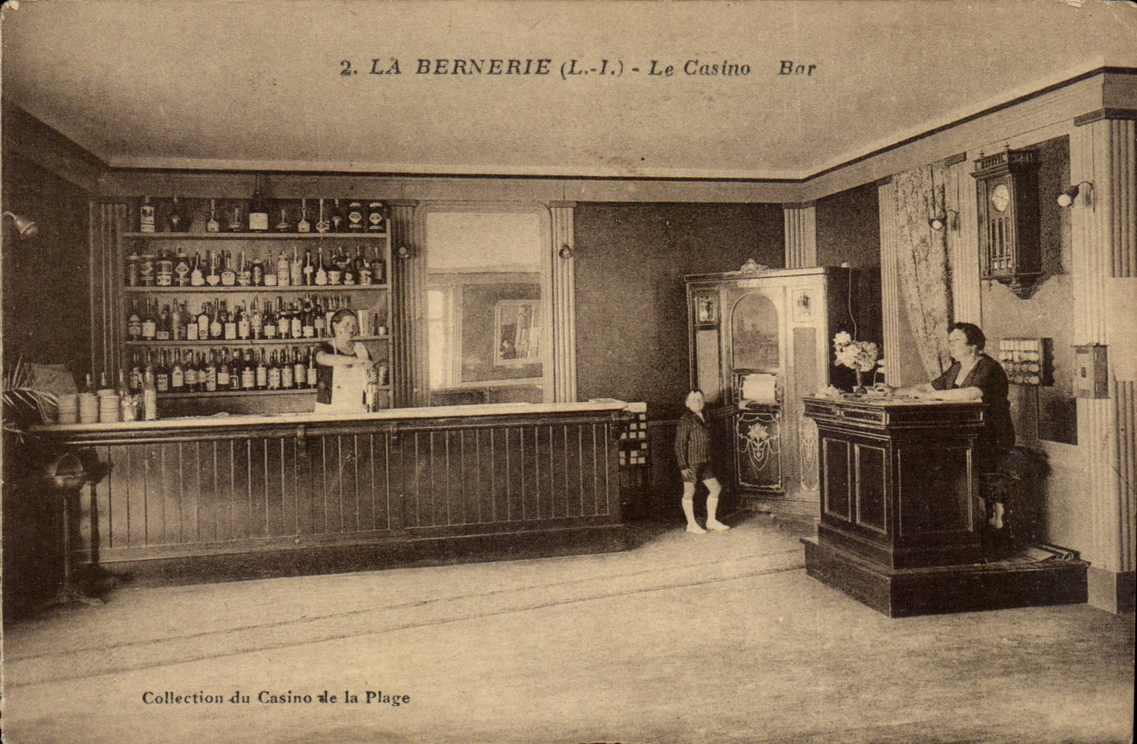 Bernerie - das Kasino - Stab - CPA