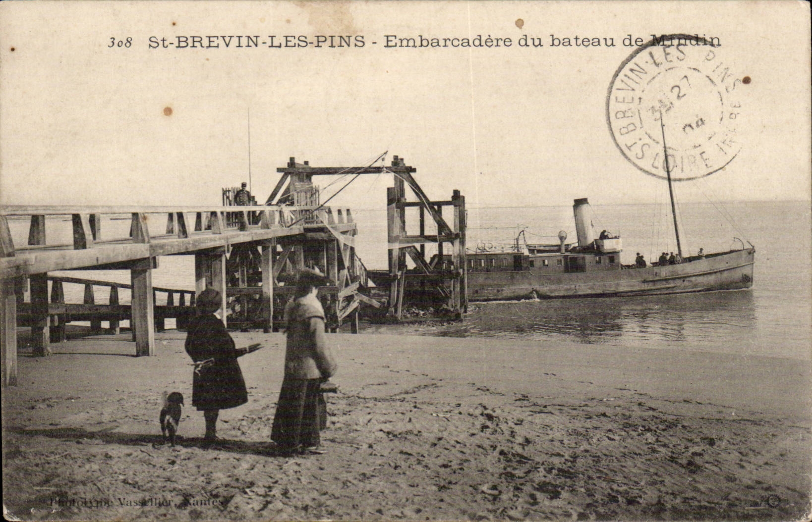 Kiefern Str-Brevin - Landungstadium des Bootes - CPA