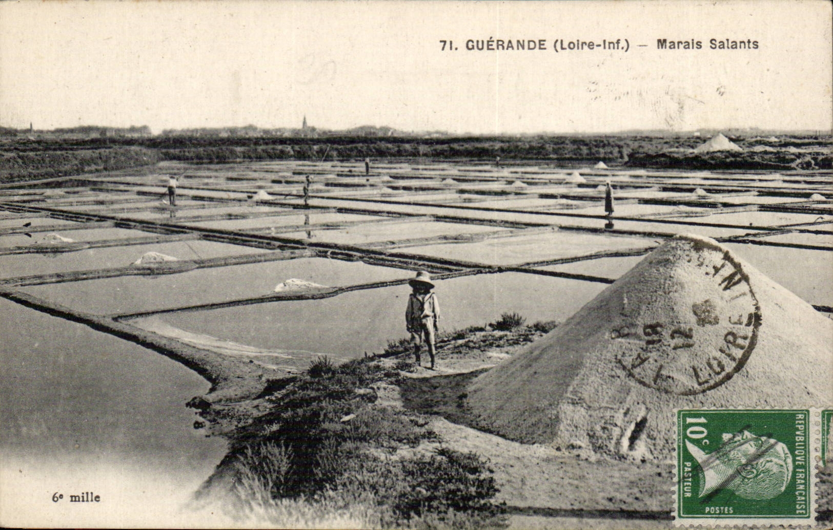Guerande - Salt-water Marshes - CPA