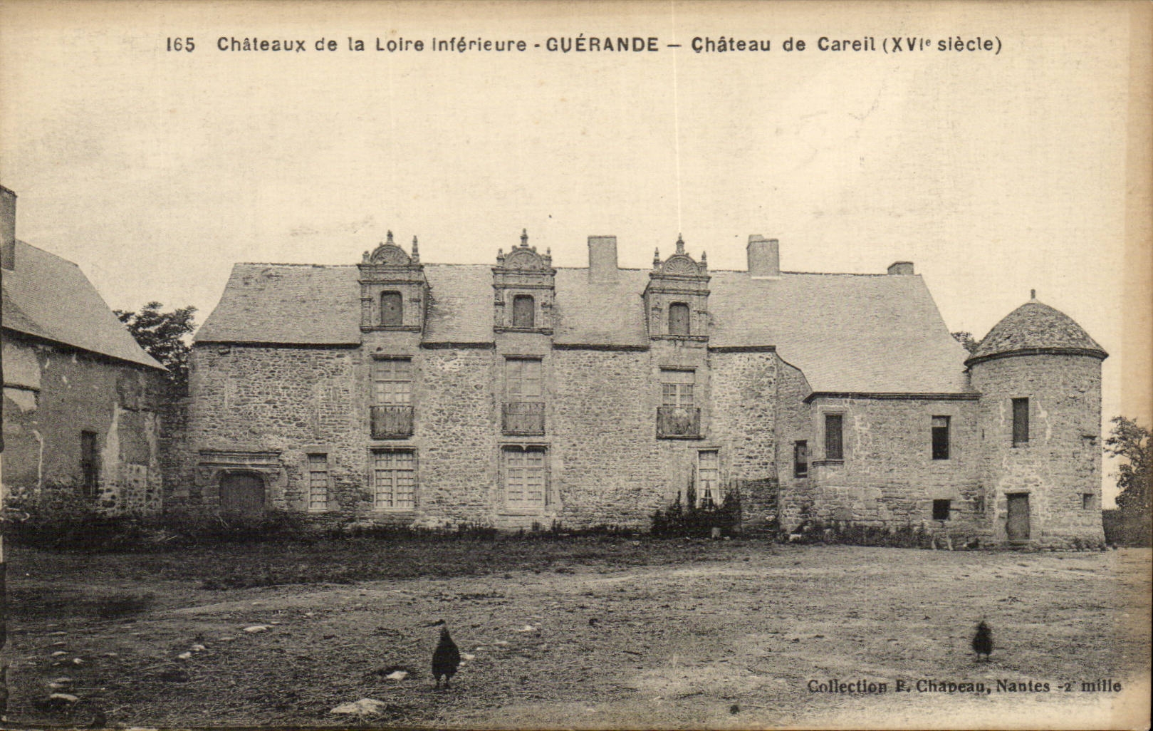 Guerande - Castle of Careil - XV century - CPA