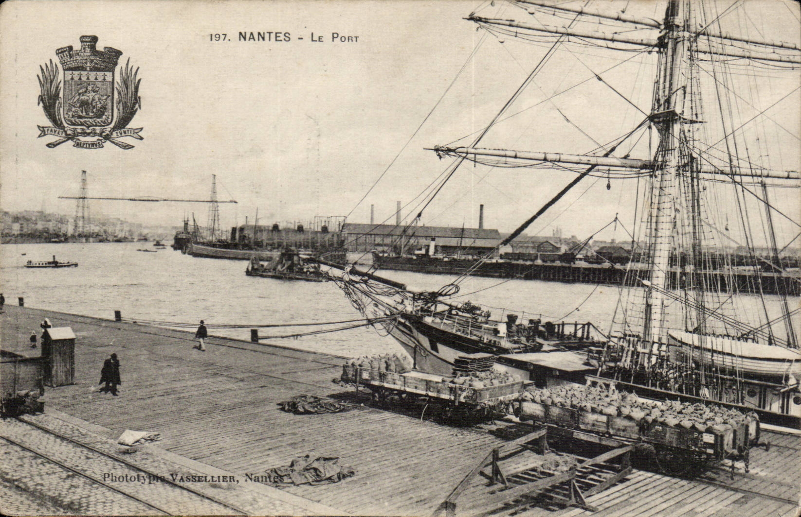 Nantes - the Bridge - CPA