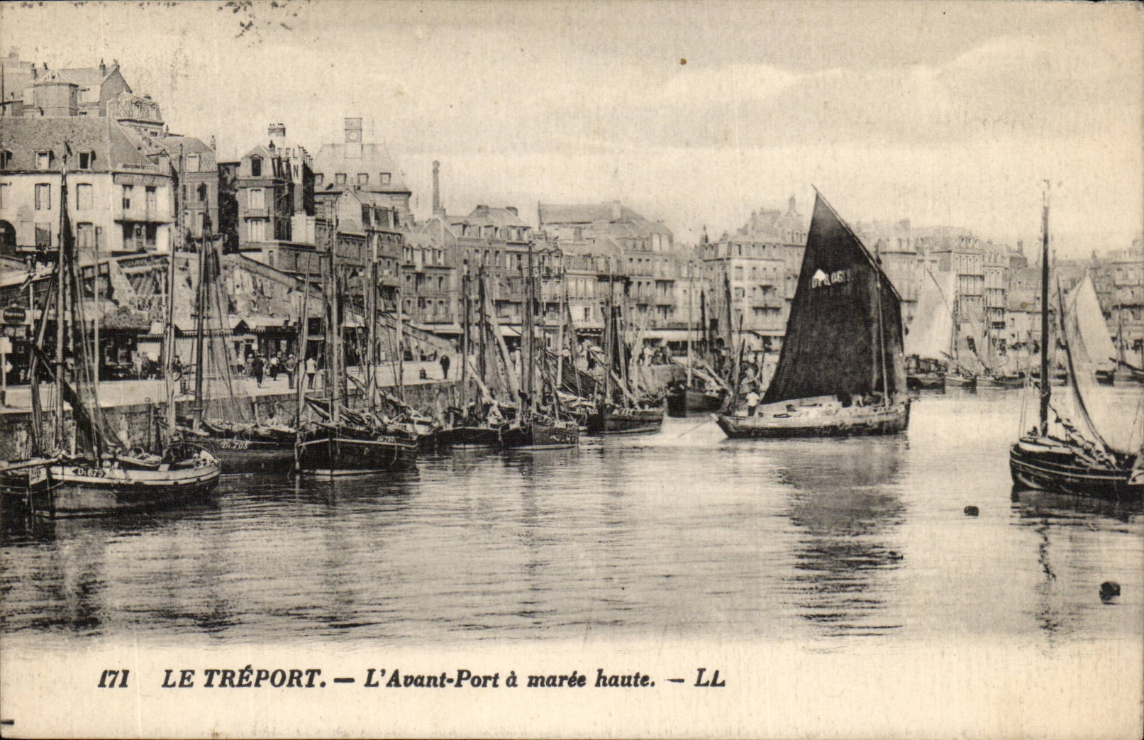 Rouen - Before Port high tide has - CPA