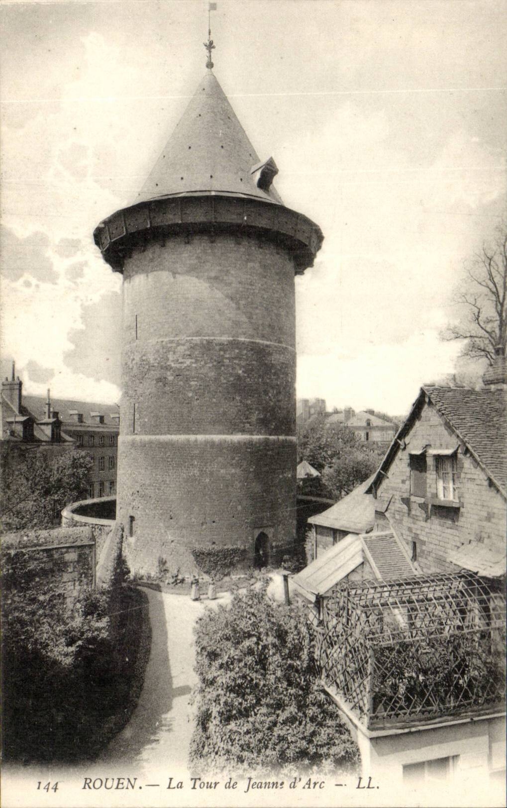 Rouen - the Tower of Jeanne D' Arc - CPA