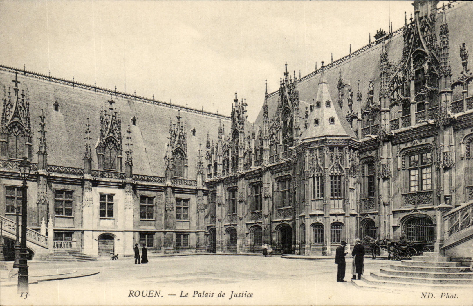 Rouen - Law courts - CPA
