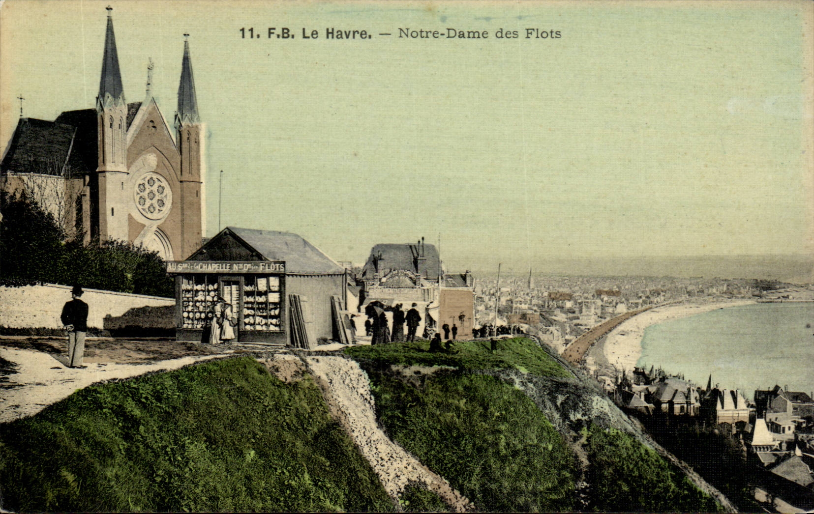 Le Havre - unsere Dame der Fluten - DIAGRAMM-TOILETTE - CPA