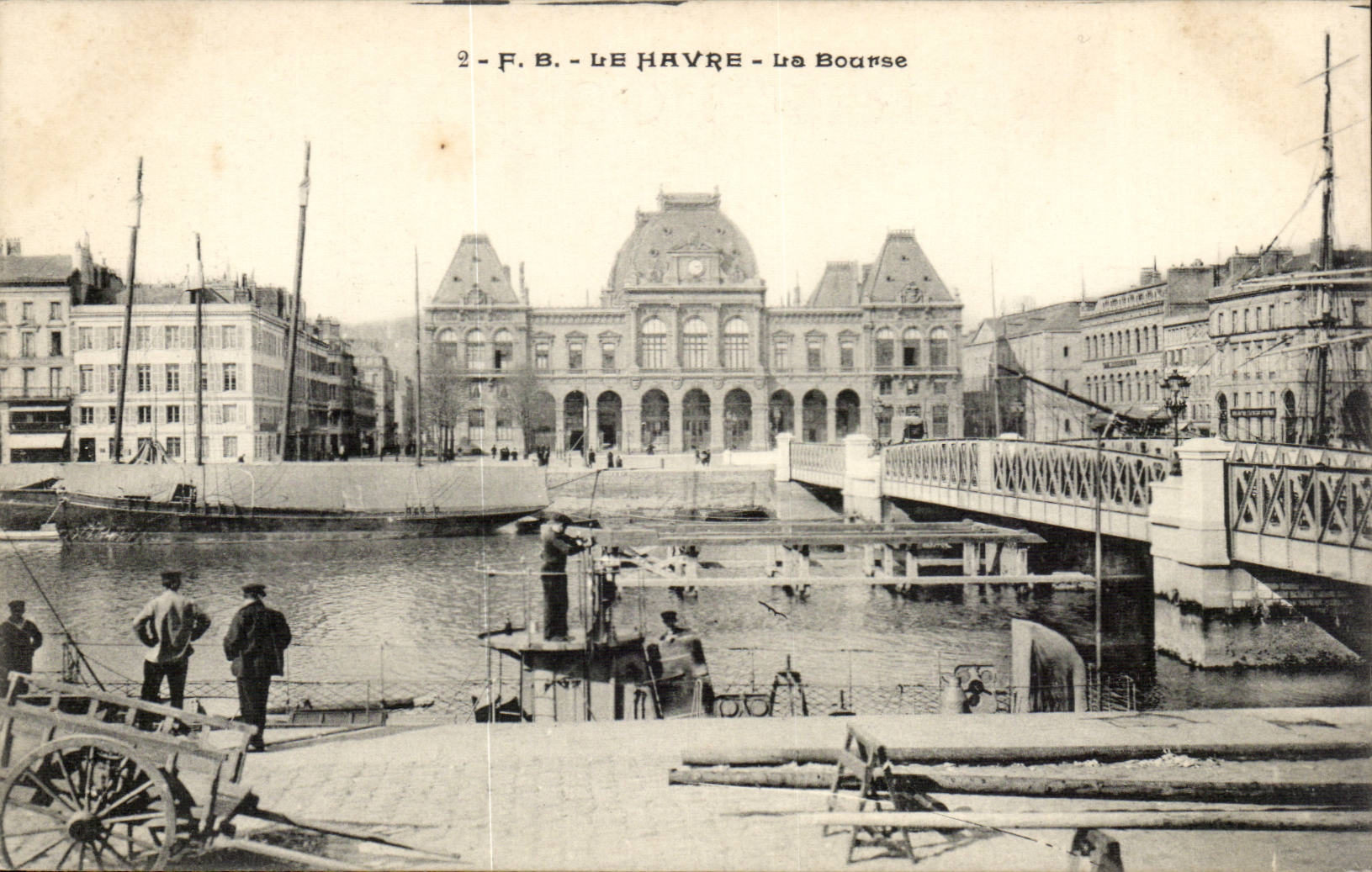 Le Havre - die Borse - CPA