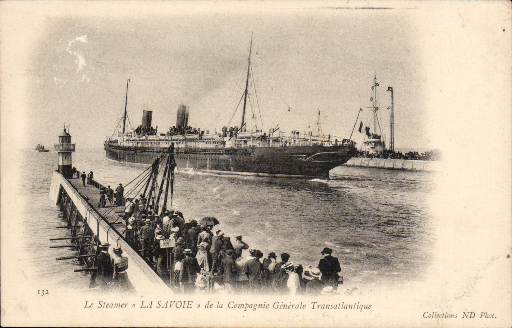 Steamer Savoy of Transatlantic General Company - steamer - CPA