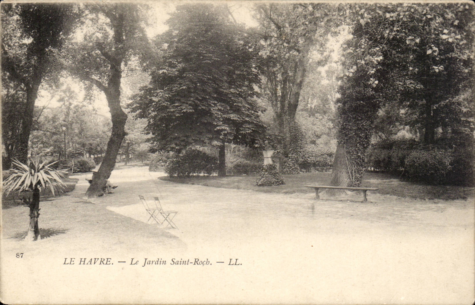 Le Havre - Le Jardin Saint Roch - CPA 