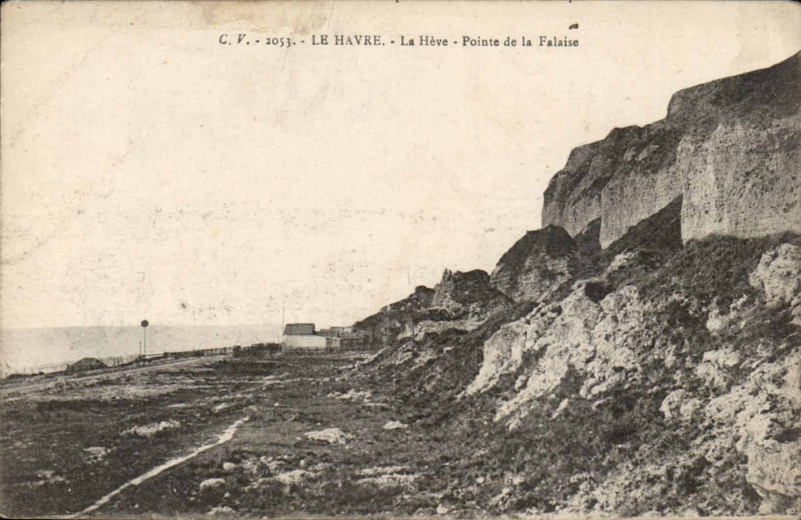 Le Havre - Heve zeigt Klippe - CPA