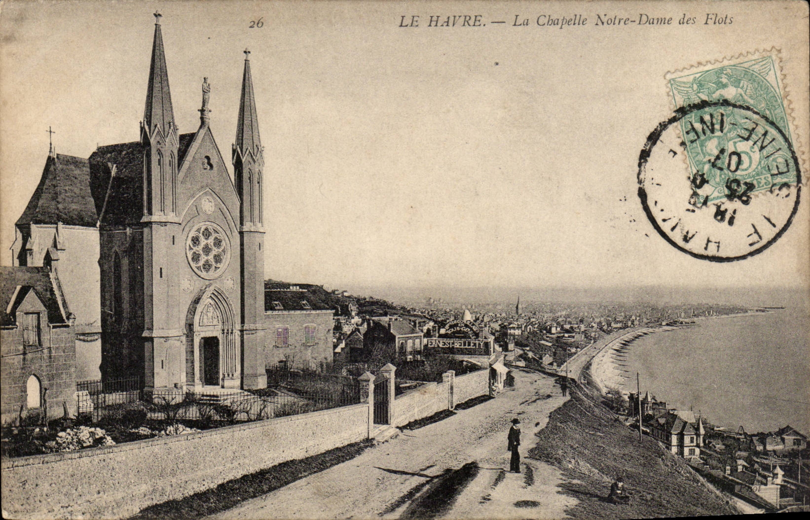 Le Havre - La Chapelle unsere Dame von den Fluten - CPA
