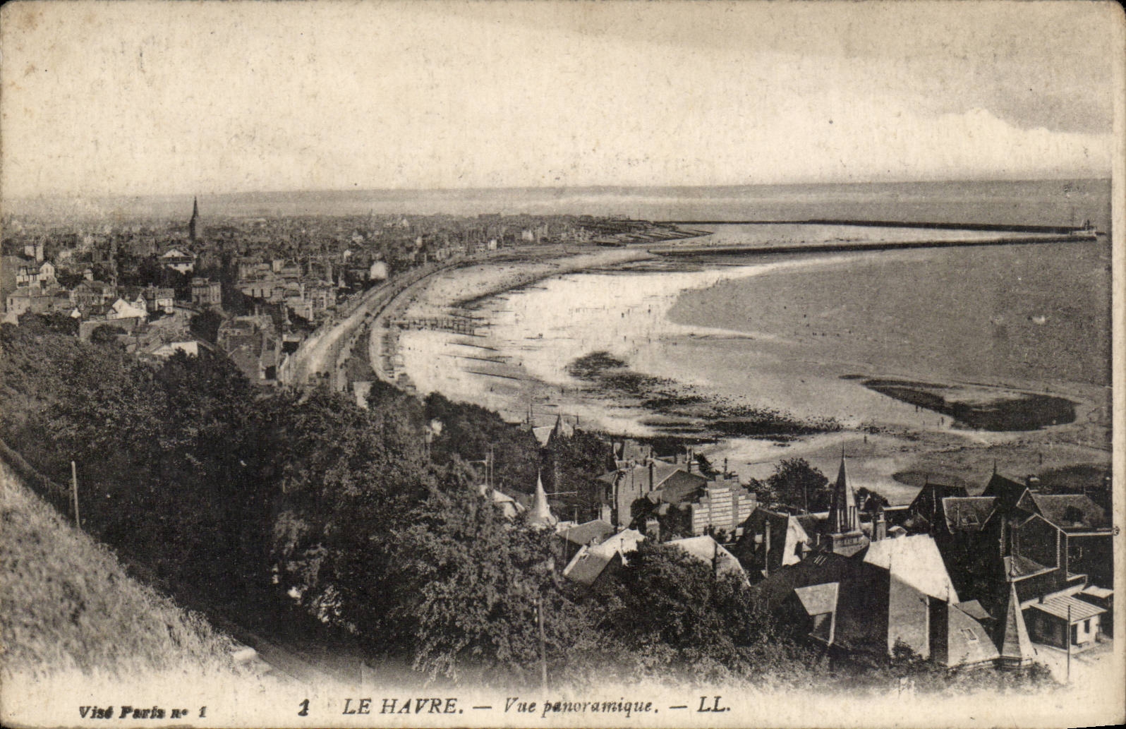 Le Havre - panoramische Ansicht - CPA