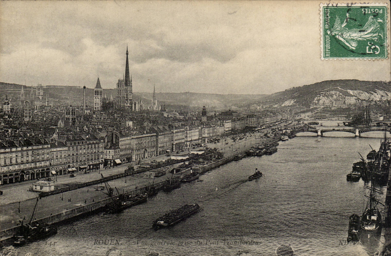 Rouen - View - CPA