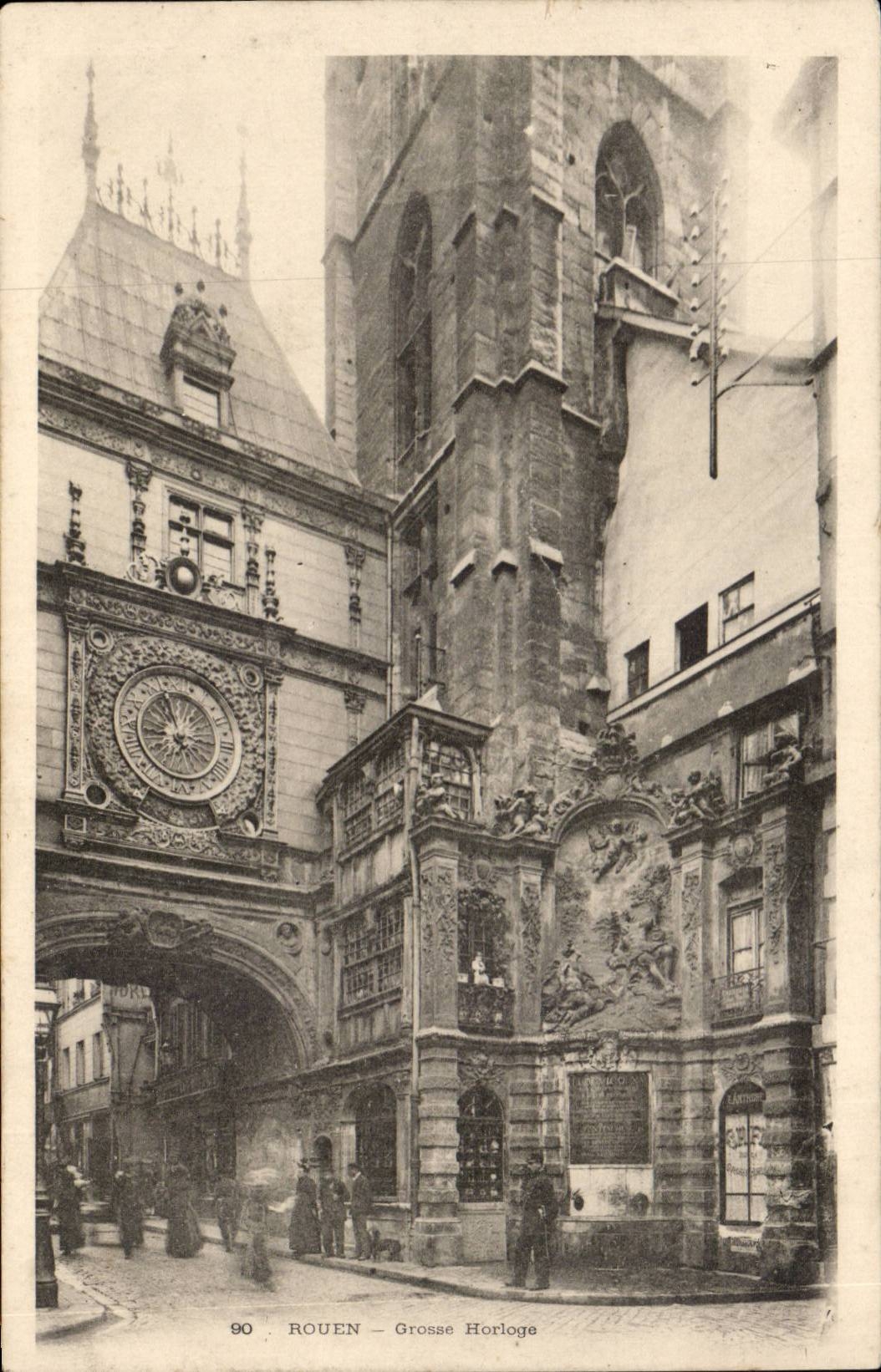 Rouen CPA Large clock