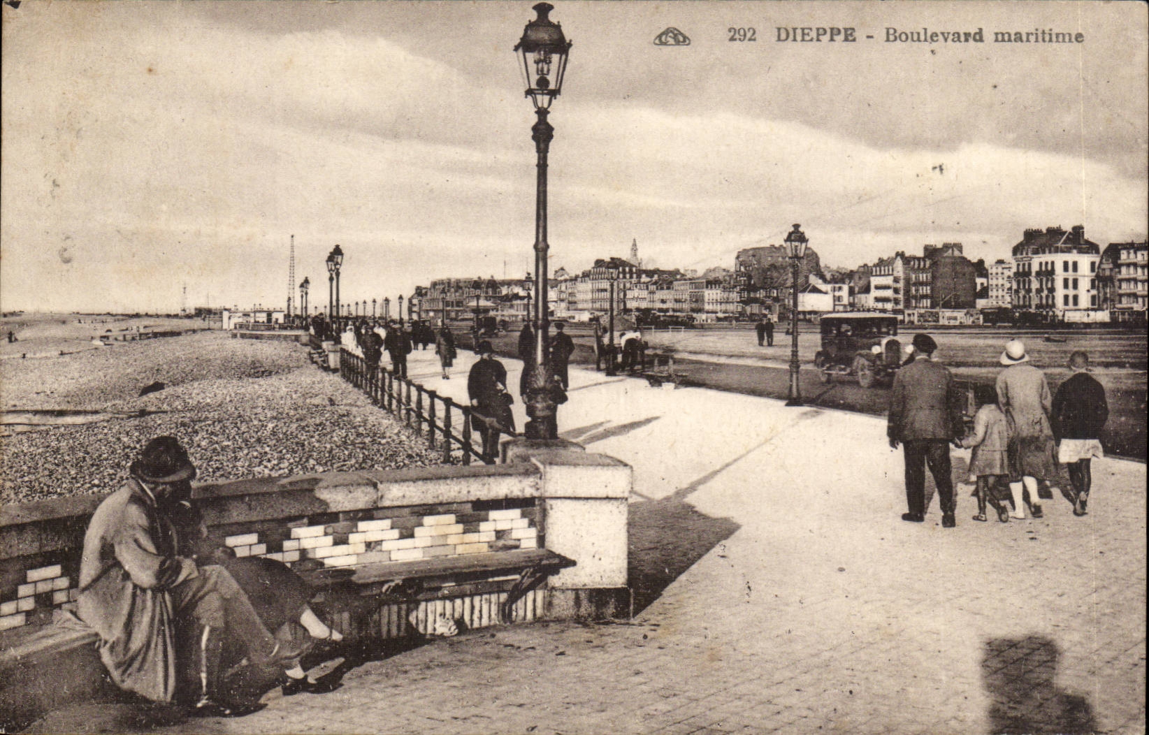 Maritime Dieppe CPA Boulevard