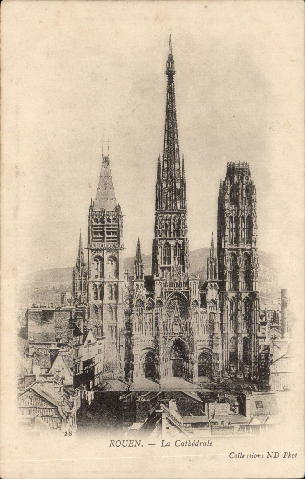 Rouen CPA the cathedral