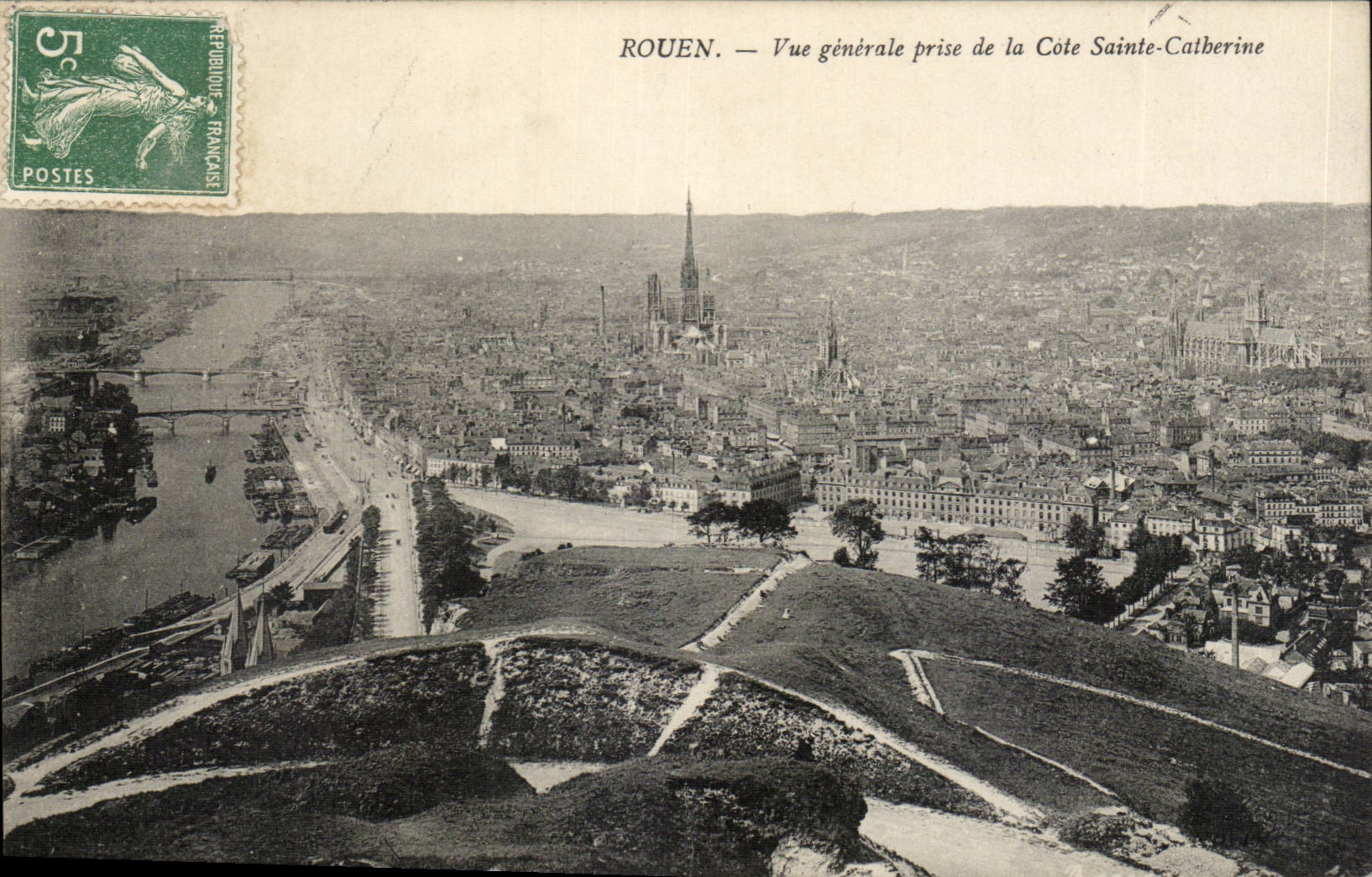 Rouen CPA View taken of the Dimension Sainte Catherine