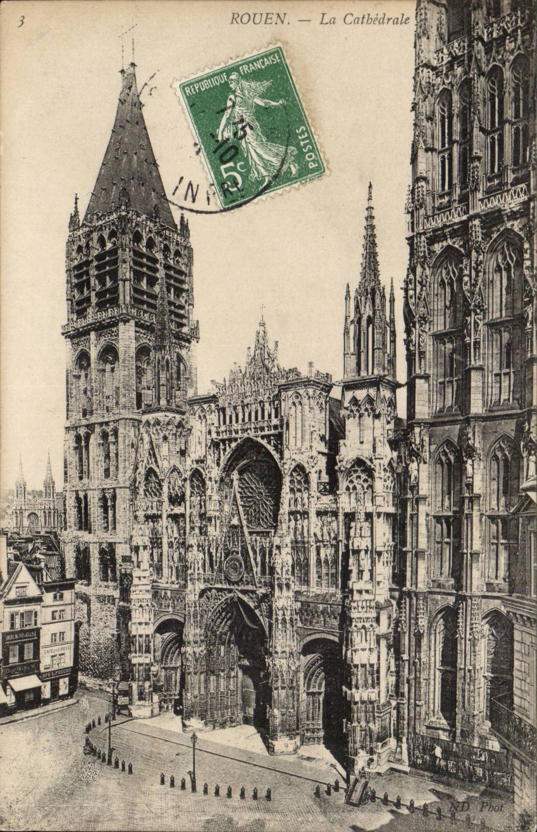 Rouen CPA the cathedral