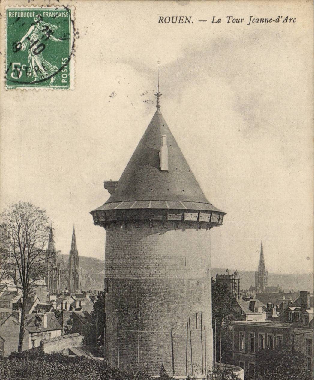 Rouen CPA the Jeanne tower of arc