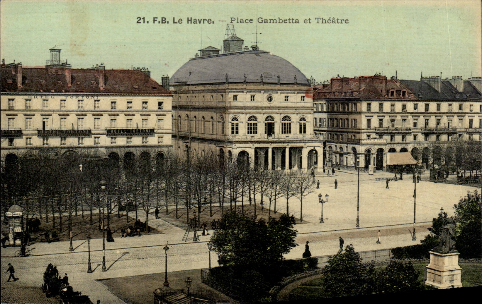 Le Havre CPA setzt Gambetta und Theater