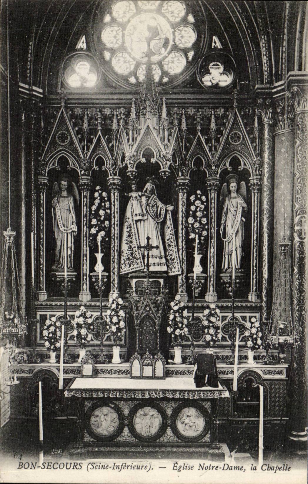 Bonsecours CPA Notre Dame Church the vault