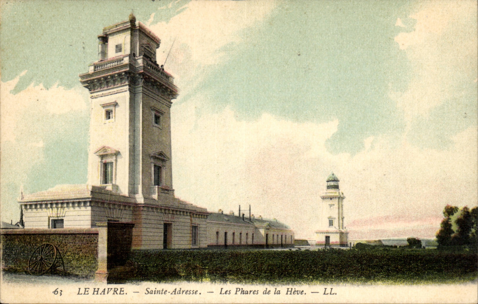 CPa Le Havre Sainte Address headlights of Heve (lighthouse)