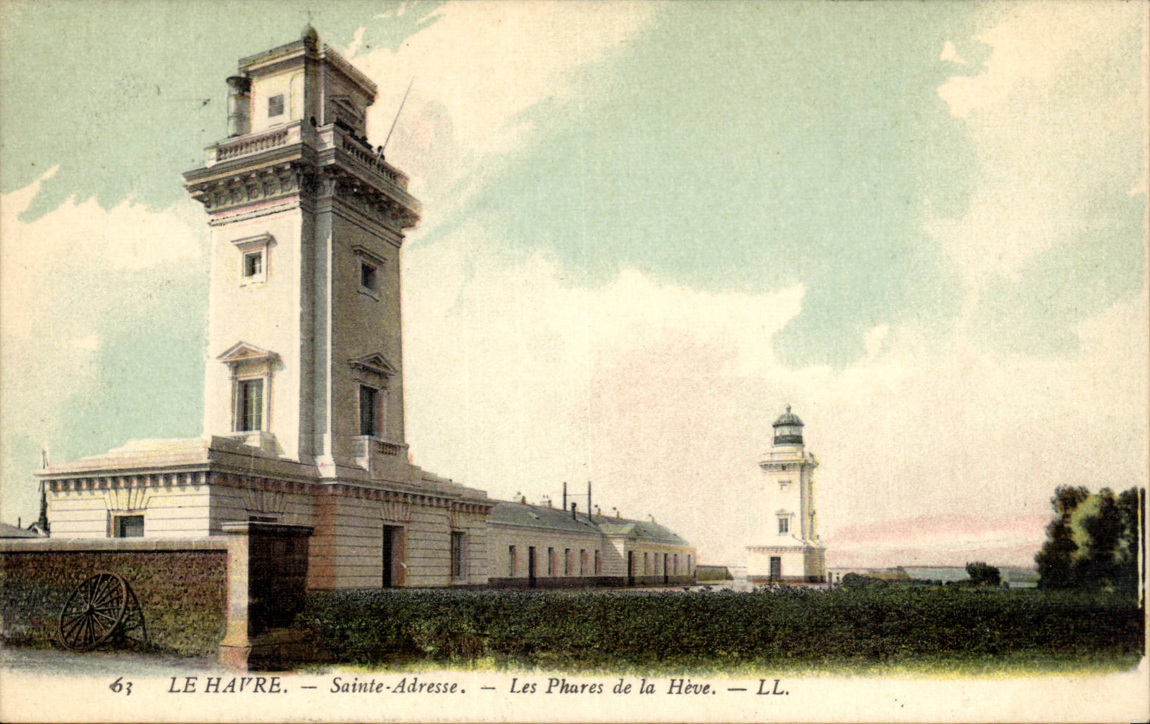 CPa Le Havre Sainte Address headlights of Heve (lighthouse)