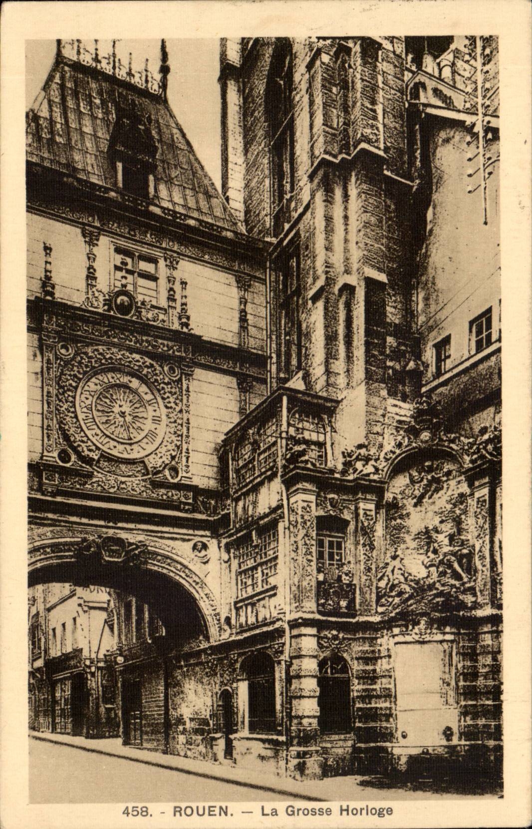 Rouen CPA the large clock