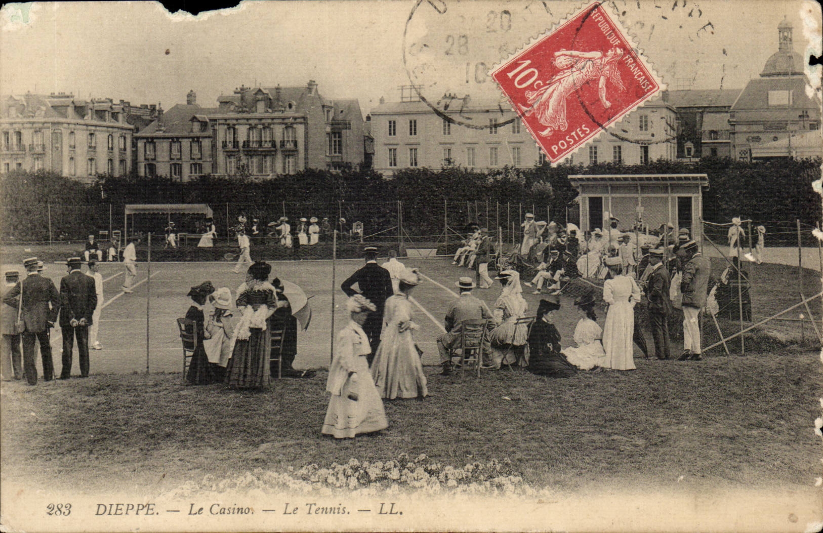 Dieppe CPA play of tennis of the casino