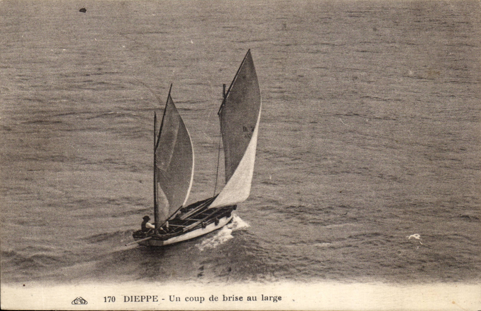 Dieppe CPA a blow of breeze to the broad one