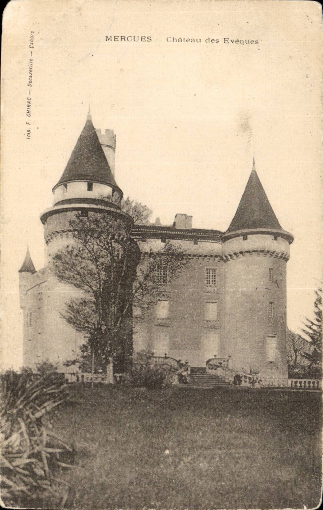 Mercues CPA le chateau des eveques
