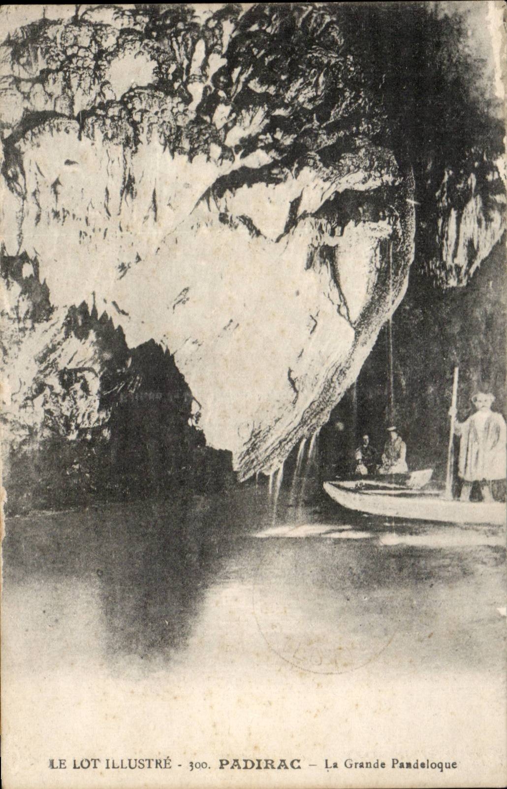 The large Padirac CPA pandeloque one