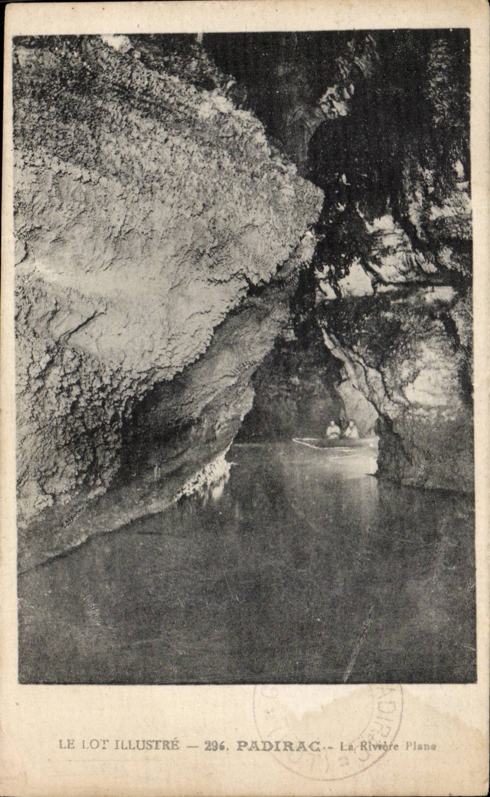 Padirac CPA the plane river