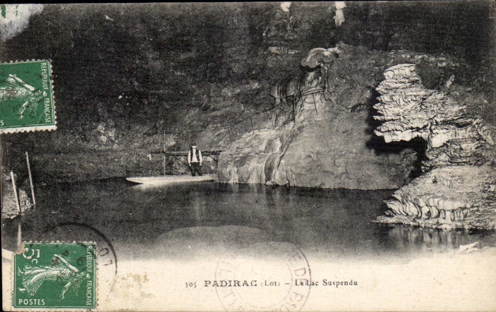 Padirac CPA the suspended lake