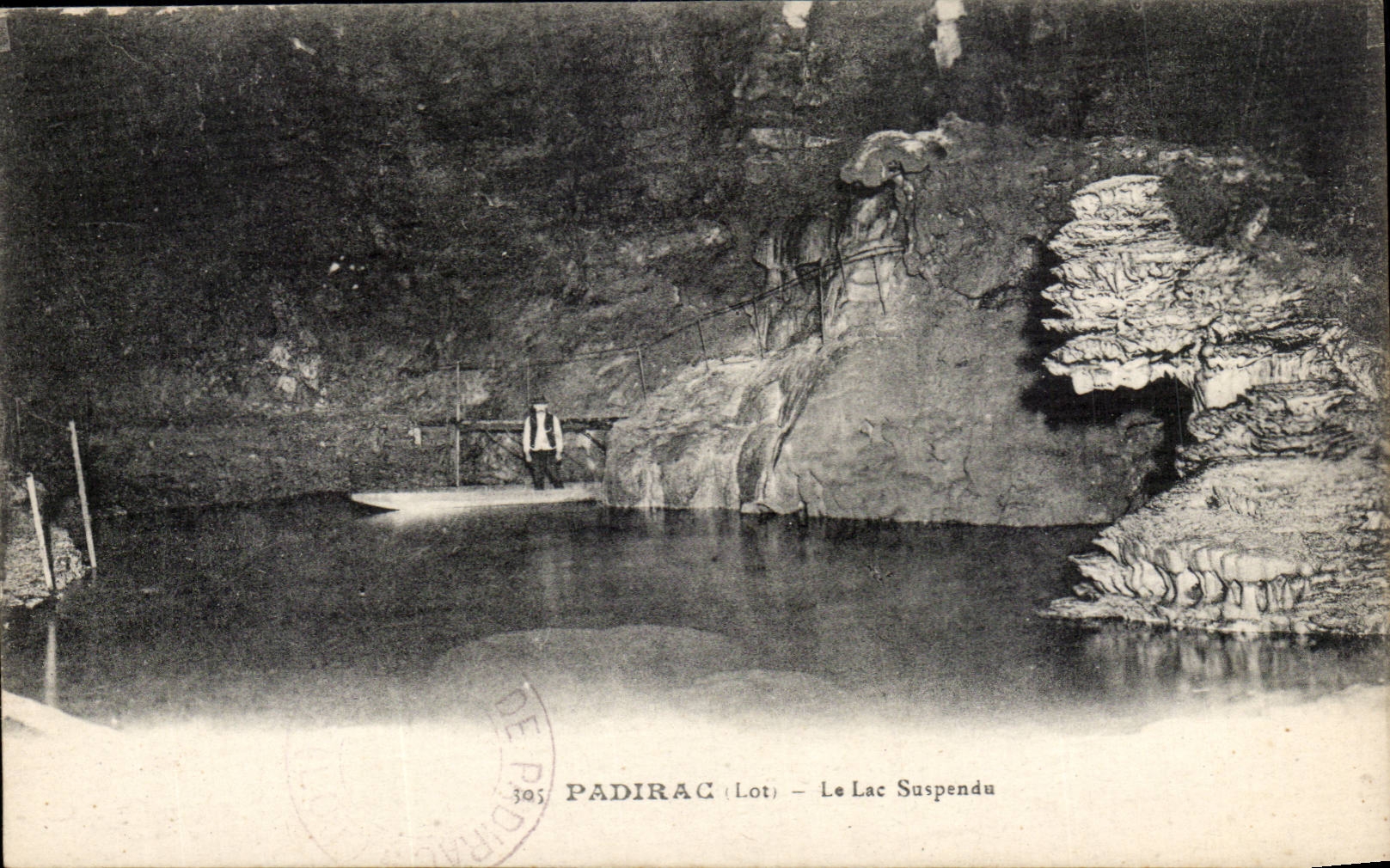 Padirac CPA the suspended lake