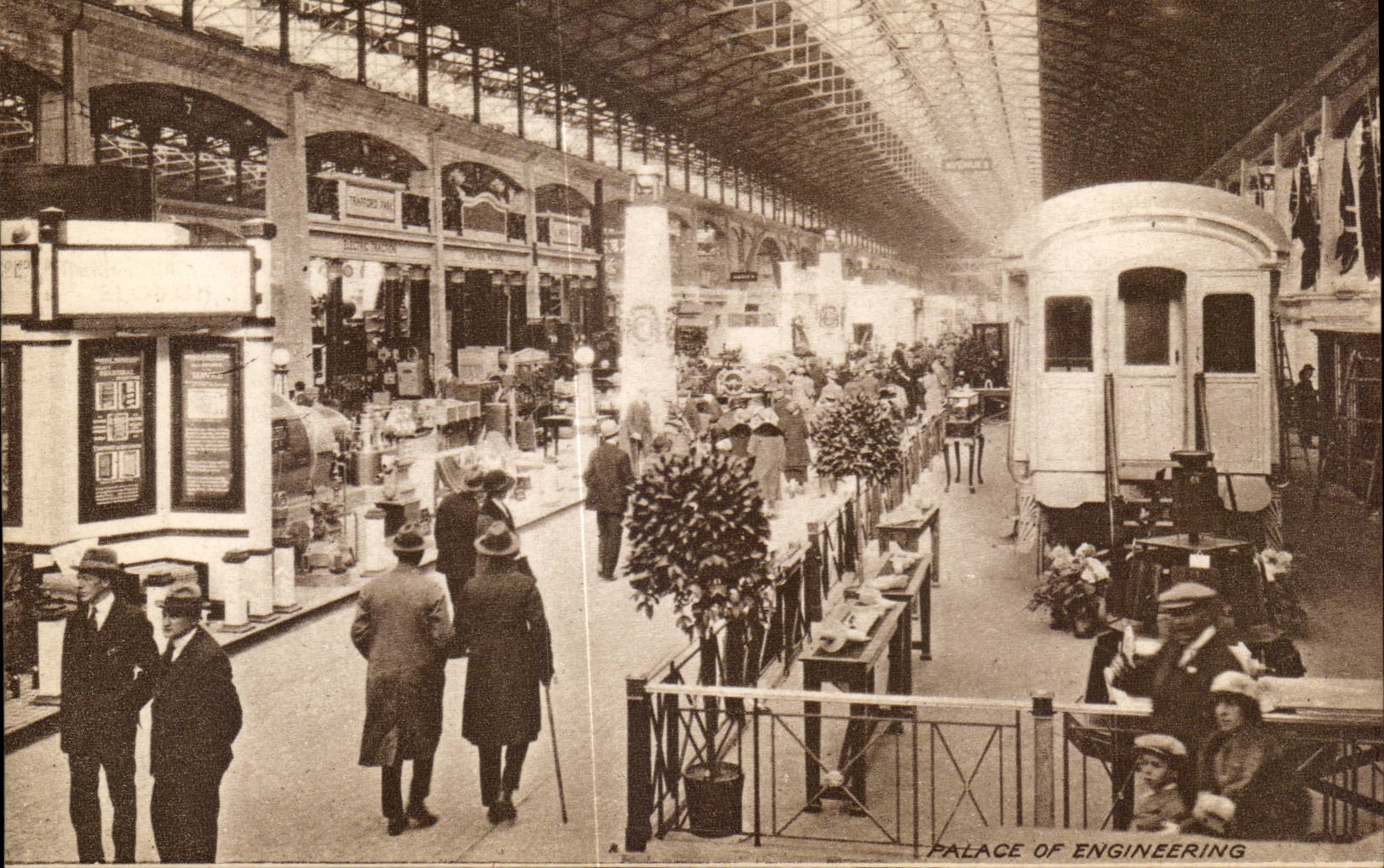 Grande Bretagne Great BRitain Palace of engineering CPA Exhibition 1924