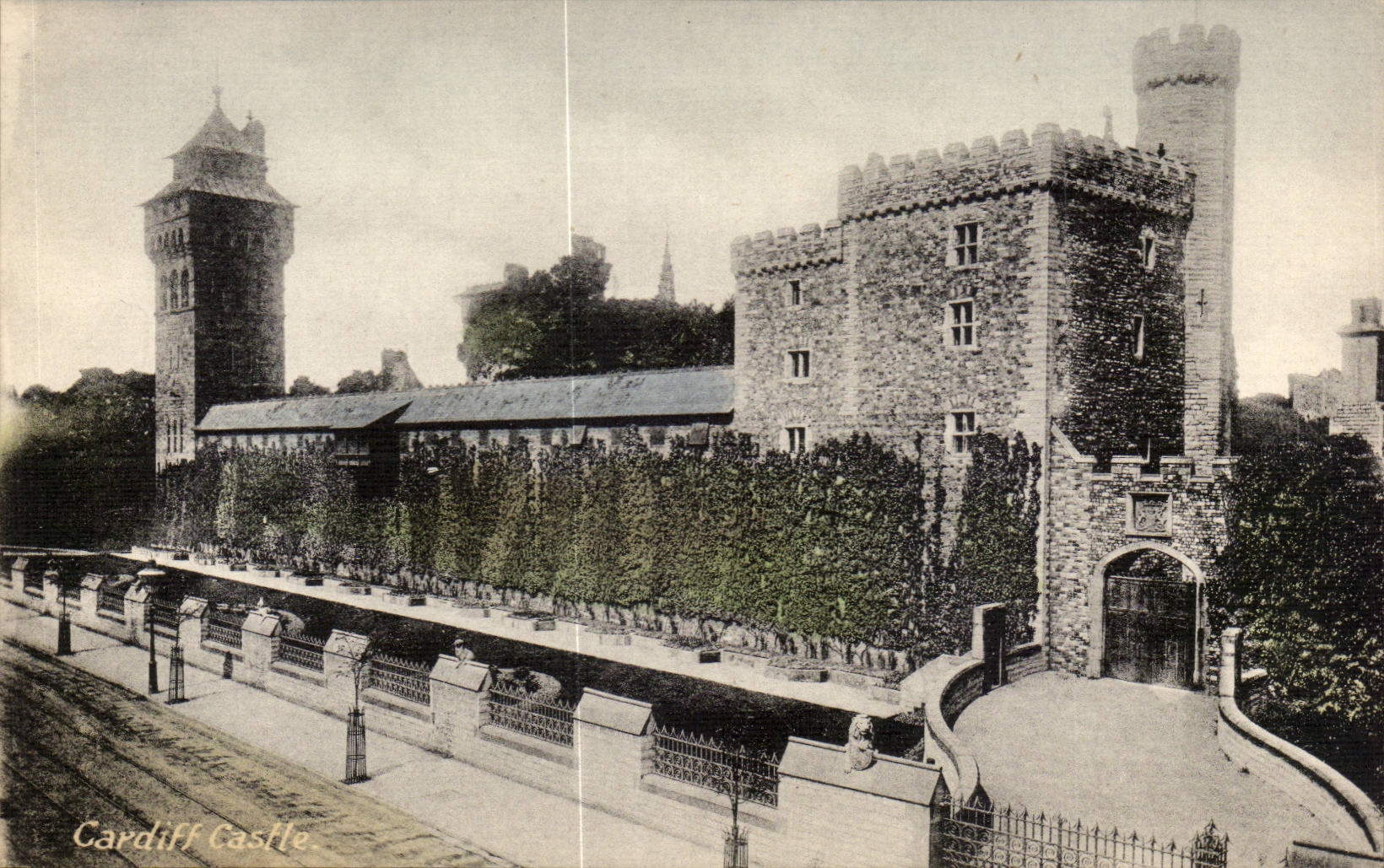 The United Kingdom Great BRitain CPA Cardiff castle