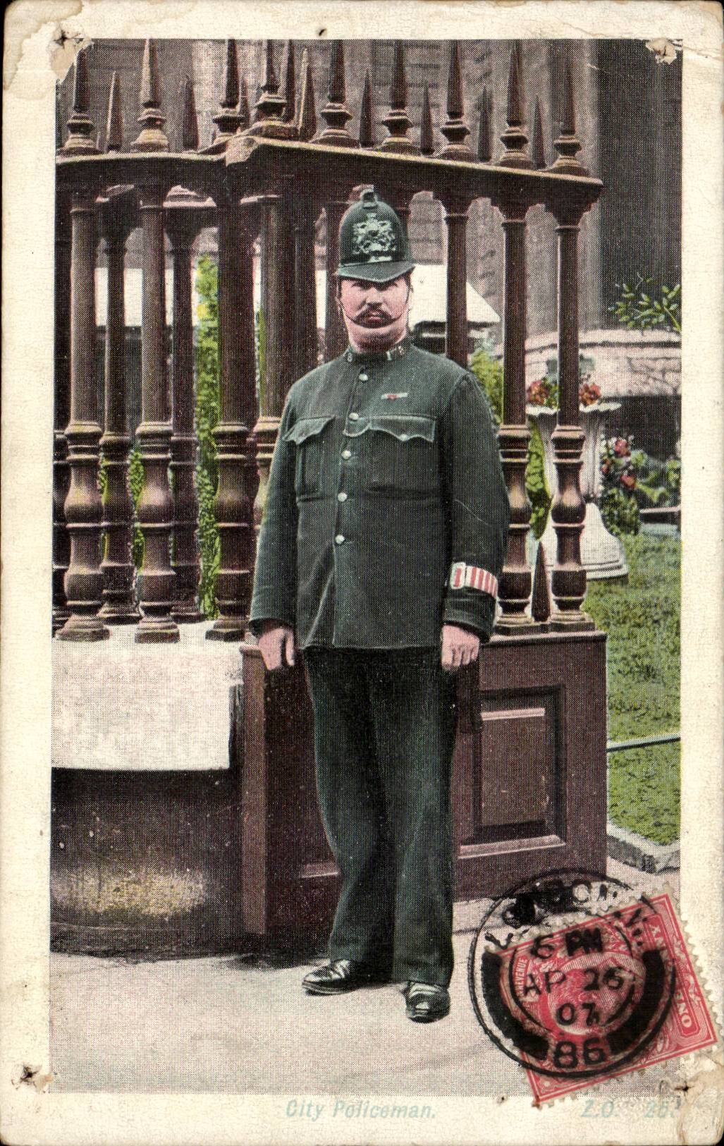 Grande Bretagne Great Britain CPA City policeman