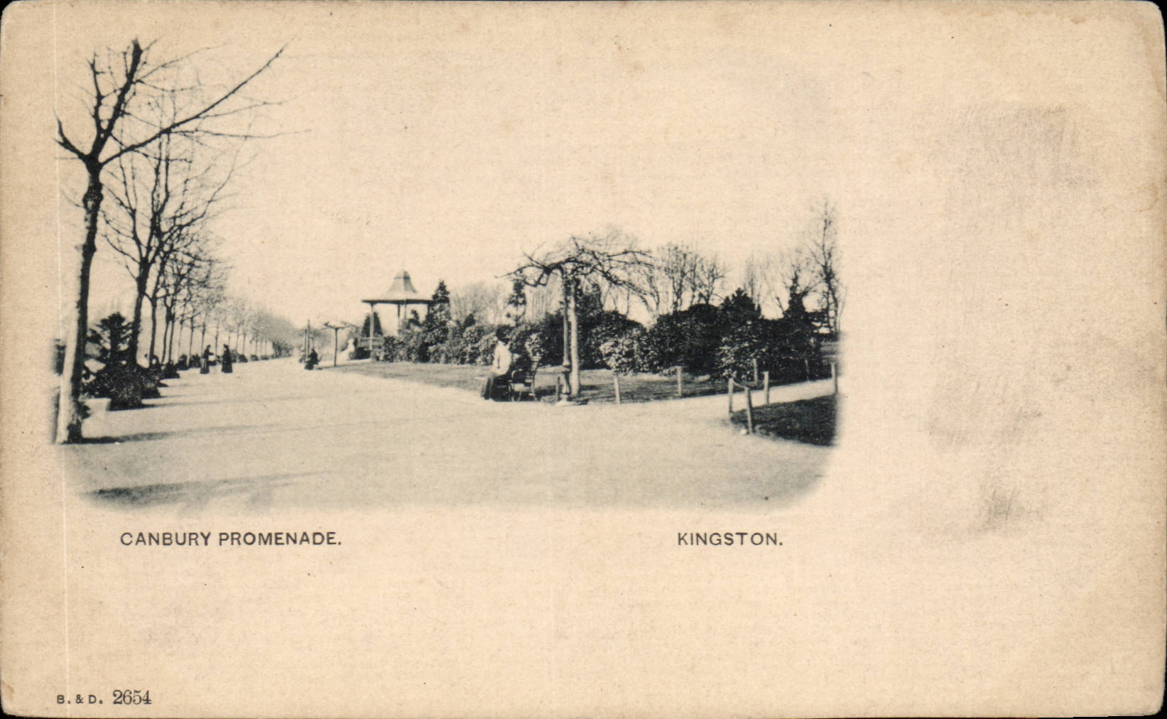 The United Kingdom Great britain CPA Canbury Kingston walk