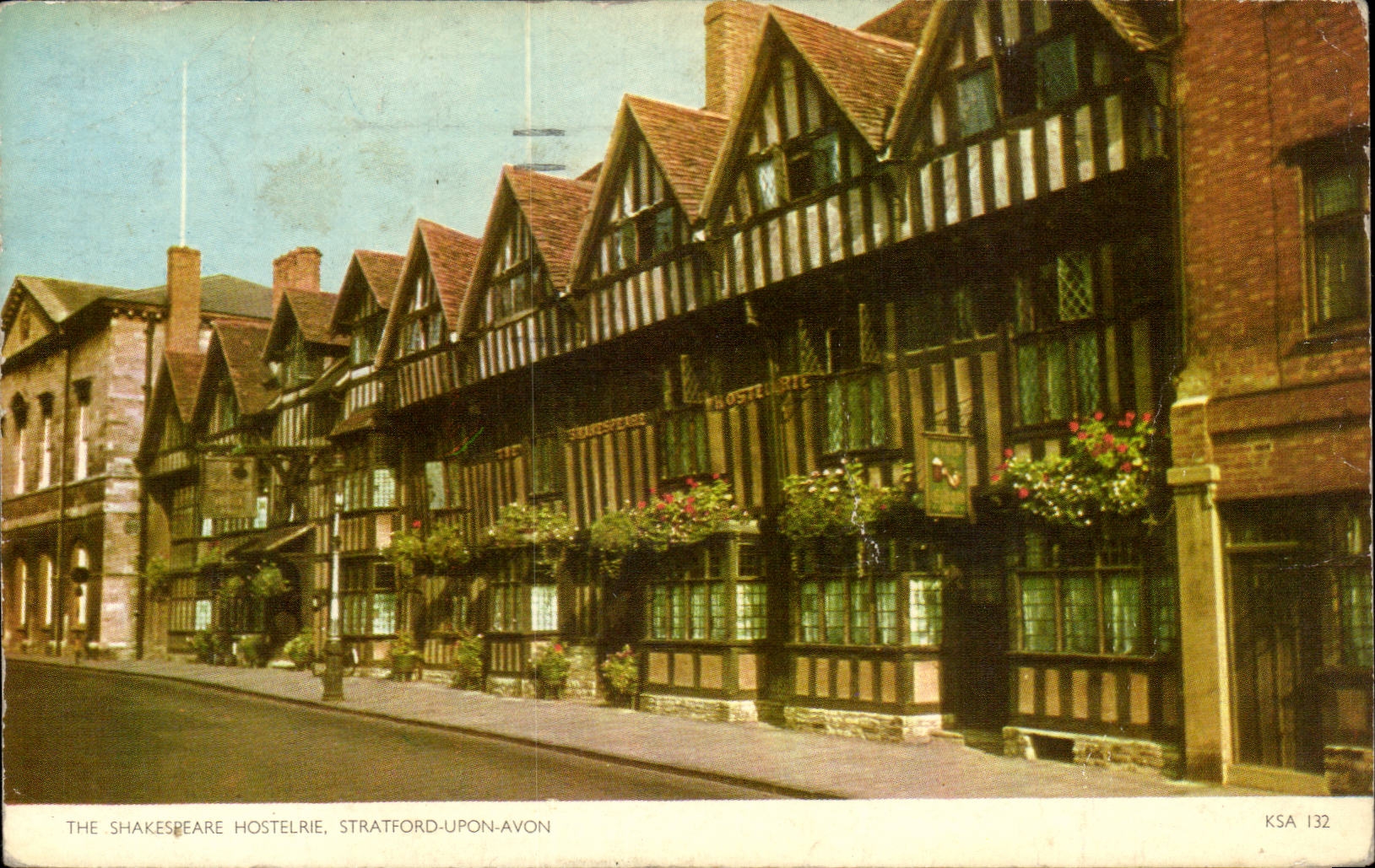 The United Kingdom The Shaskespeare Hostelrie CPA Stratford Upon Avon
