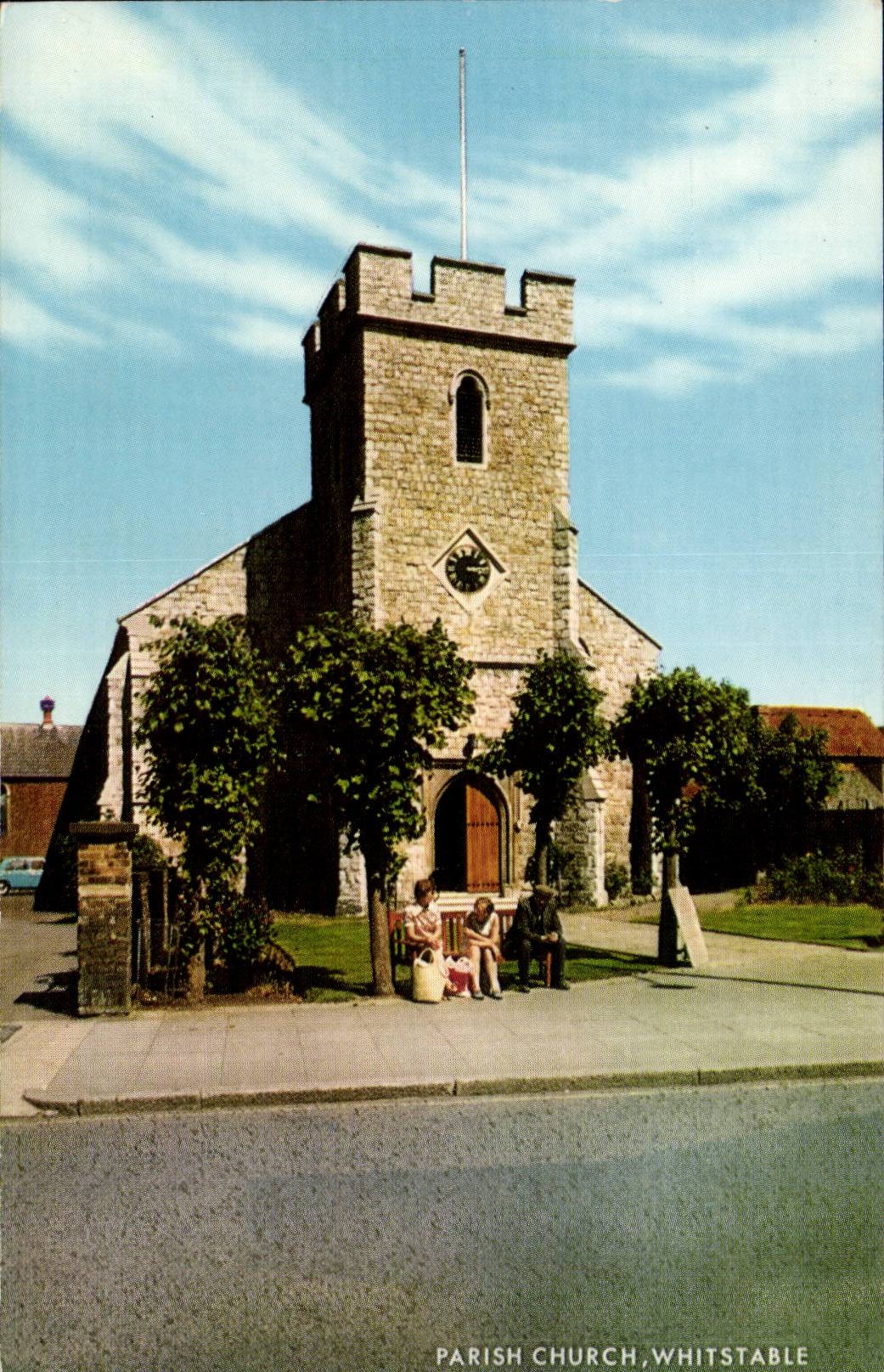 Grande Bretagne CPA Parish church Whistable