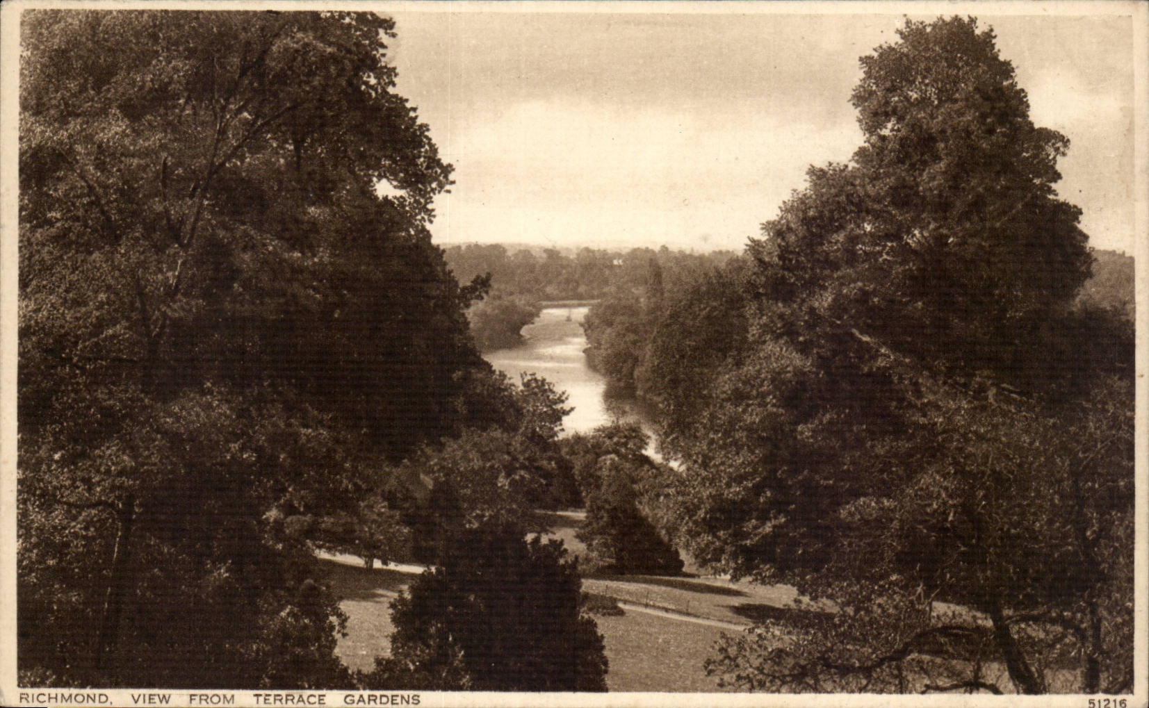 Grande Bretagne CPA View from terrace Gardens