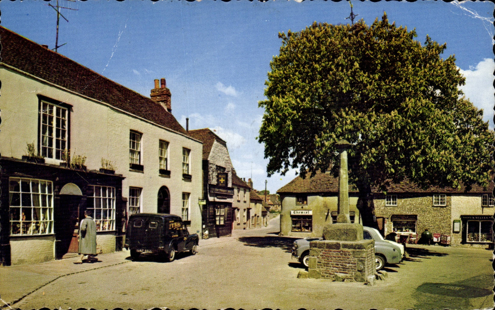 The United Kingdom CPA The market Cross-country race Alfriston Sussex
