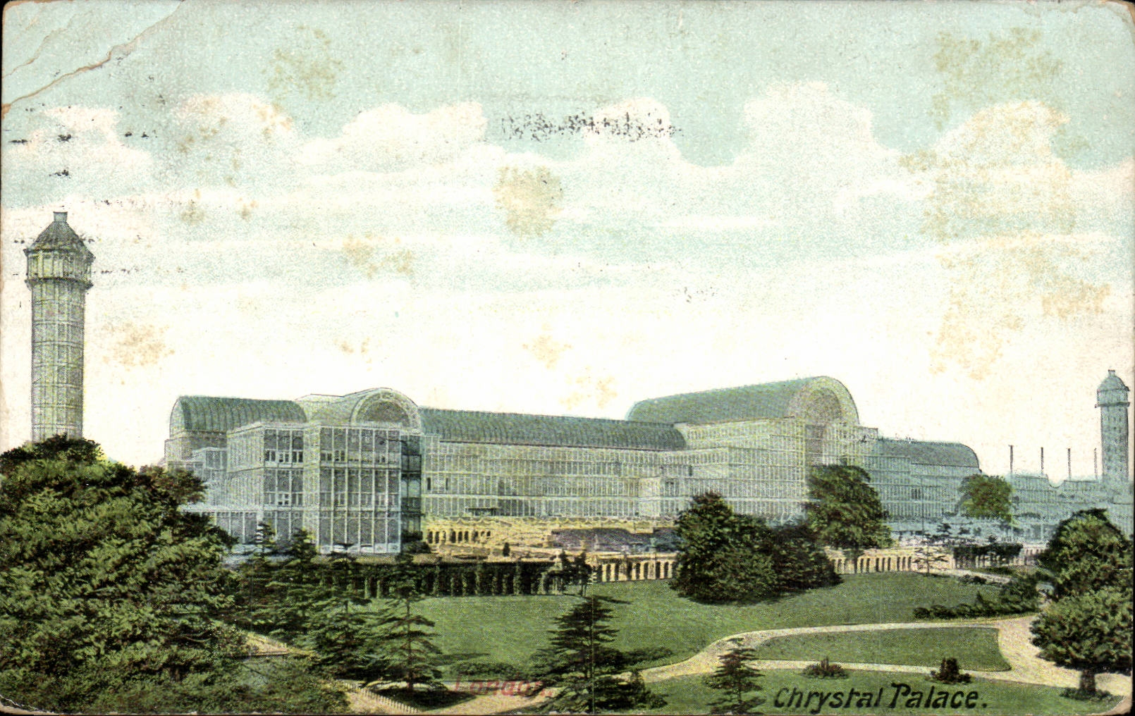 Grande Bretagne CPA Chrystal Palace