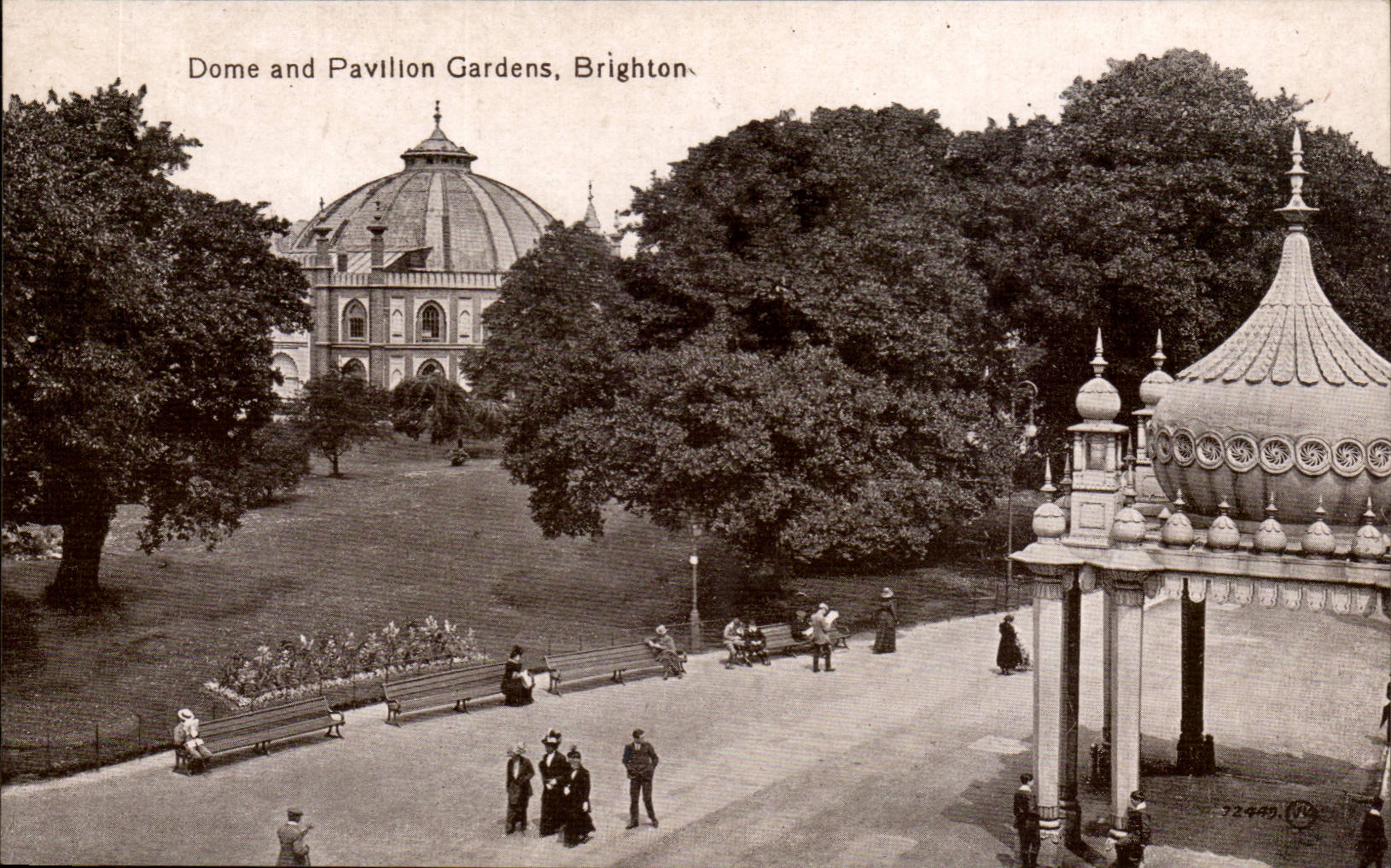 Great Britain CPA Dome and Pavillon Gardens Brigthon