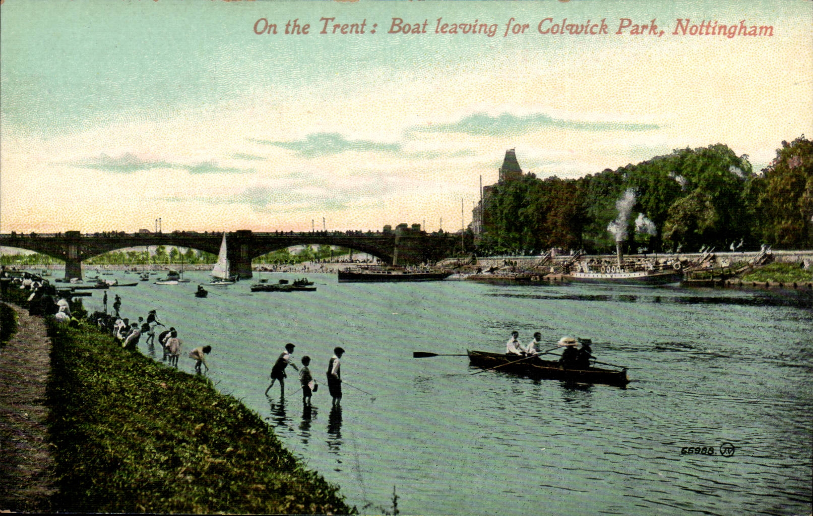 Great Britain CPA On the Trent Boat leaving for Colwick Park Nottingham