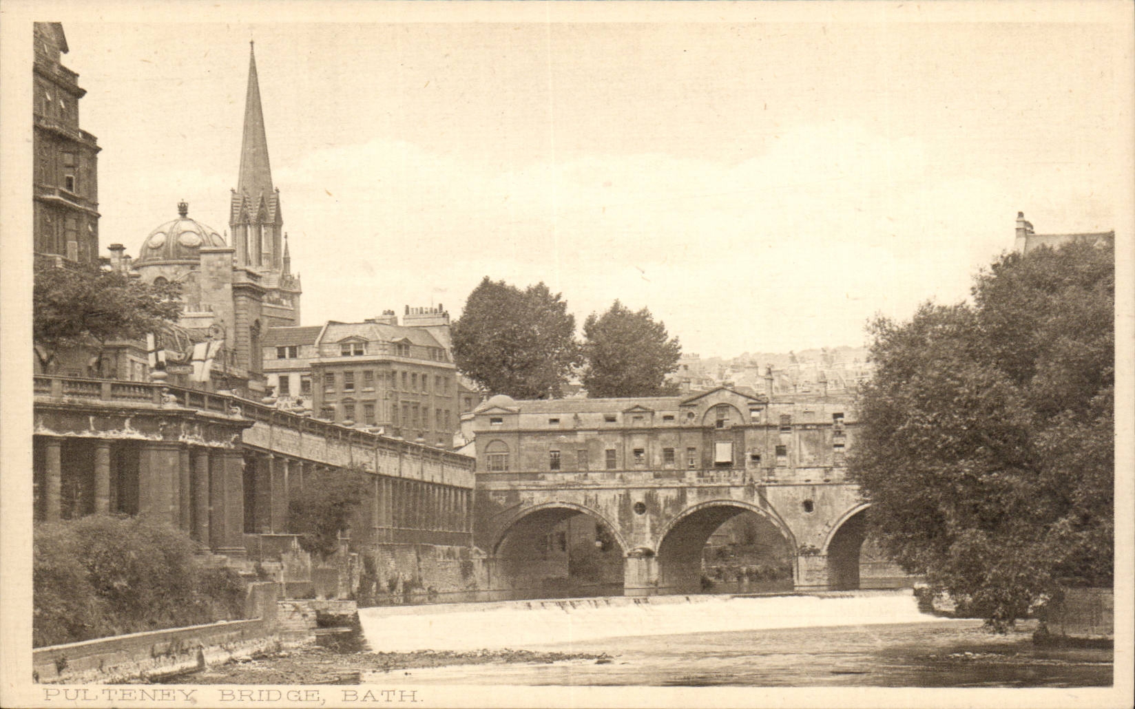Grande Bretagne Great BRitain CPA Pulteney bridge Bath