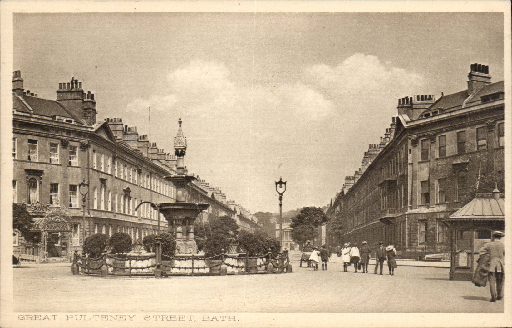 Grande Bretagne Great BRitain CPA Great Pulteney Street Bath
