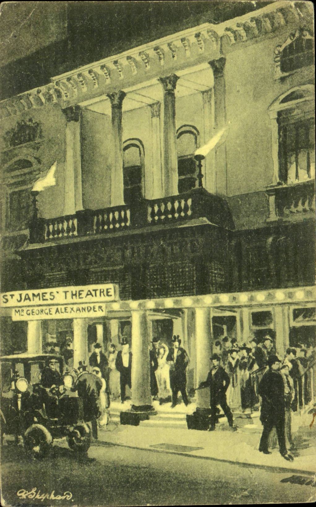 The United Kingdom Great BRitain CPA London london St James theater